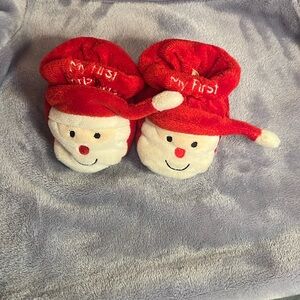 Christmas Santa slippers